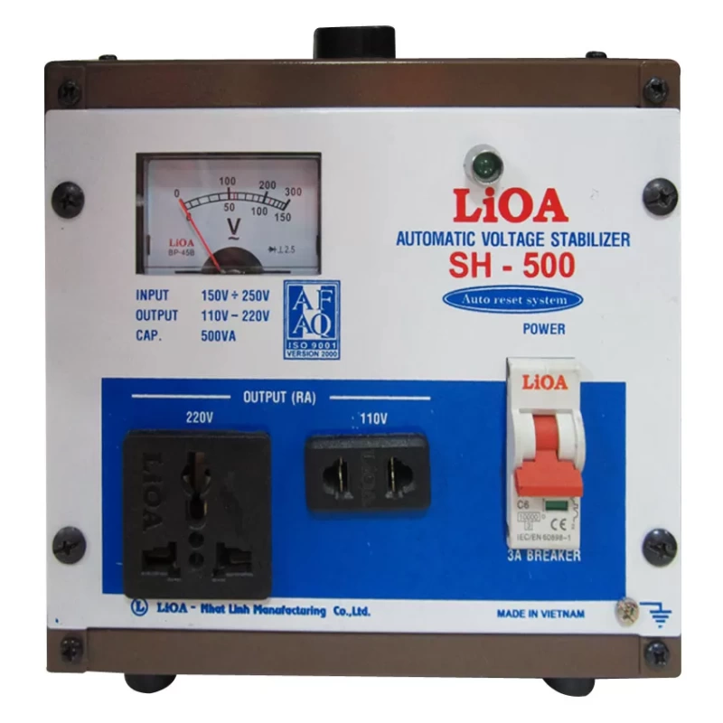 Ổn áp LIOA SH-500 500VA Loại 1 Pha