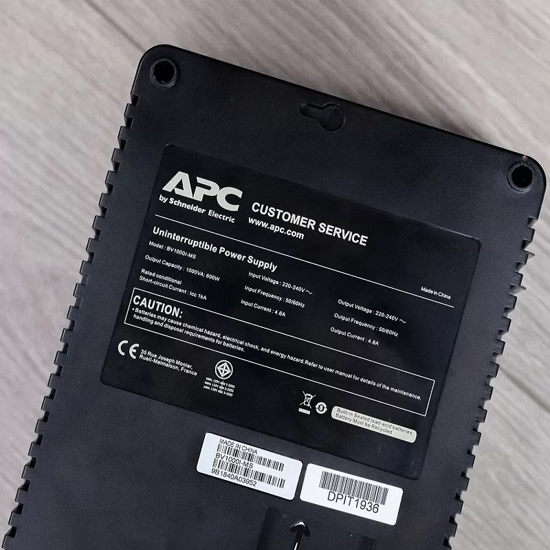 Bộ Lưu Điện APC BV1000I-MS 1000VA/600W