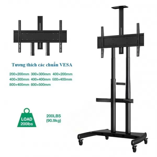 Giá Treo Tivi Di Động NB AVA1800-70-1P 55 - 90 Inch