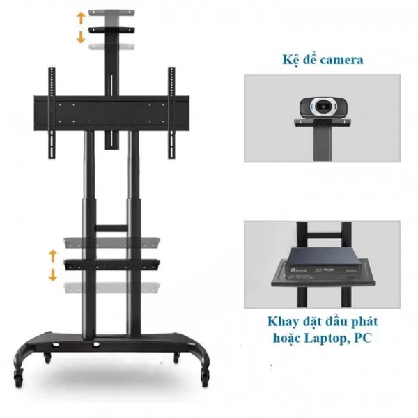 Giá Treo Tivi Di Động NB AVA1800-70-1P 55 - 90 Inch