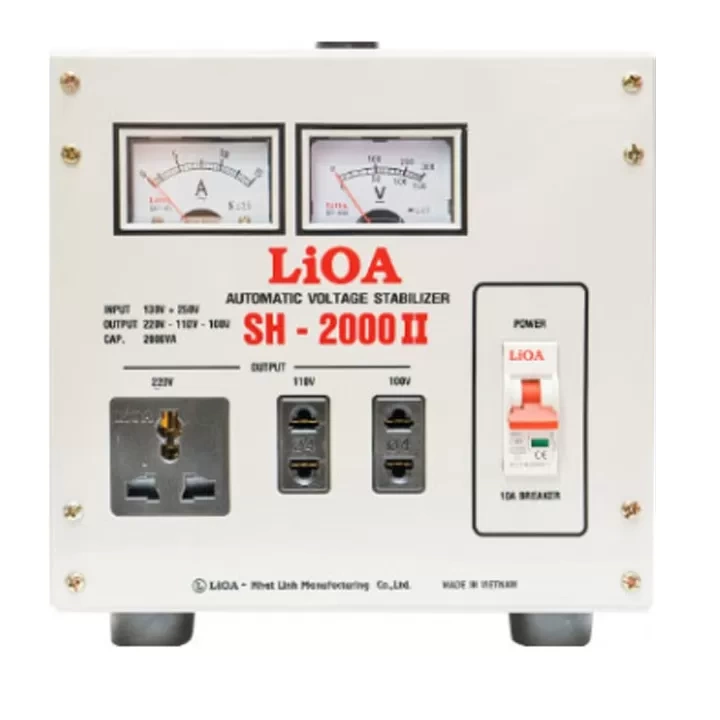 Ổn áp LIOA SH-2000II 2KVA dòng 1 pha