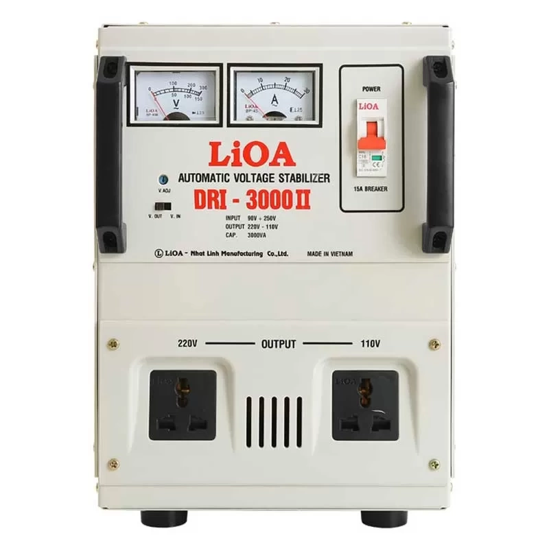 Ổn áp LIOA DRI-3000II 3KVA 1 pha