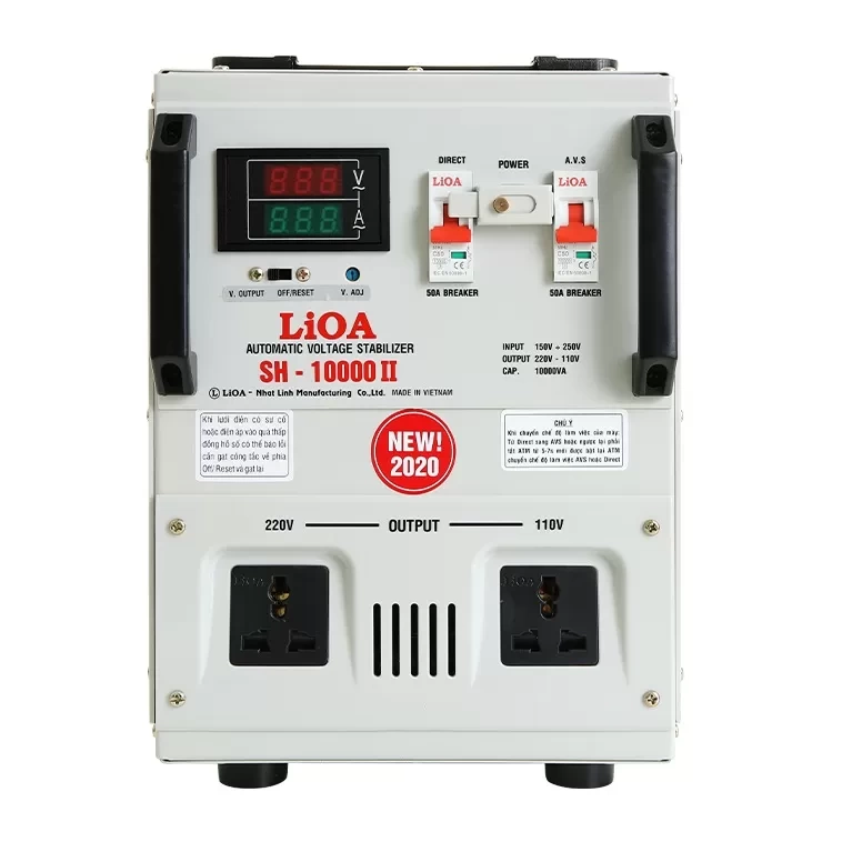 Ổn áp LIOA SH-10000II 10KVA dòng 1 pha