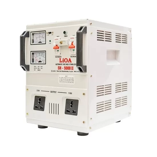 Ổn áp LIOA SH-5000II 5KVA dòng 1 pha