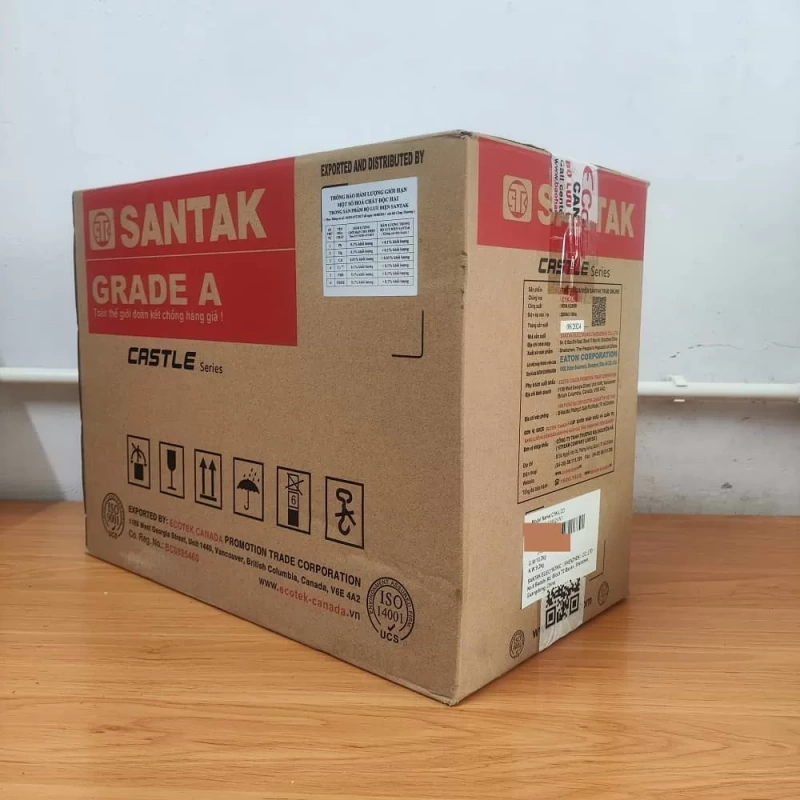 Bộ lưu điện UPS SANTAK TRUE ONLINE C1K (LCD)
